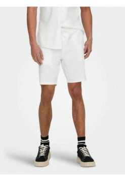 Only & Sons ONSLINUS 0007 - Shorts - Bright White