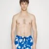 Only & Sons ONSTED LIFE SWIM FLORAL - Badeshorts - Turkish Sea