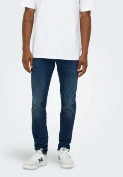 Only & Sons BASIC ONSLOOM STRETCH - Jeans Slim Fit - Dunkelblau