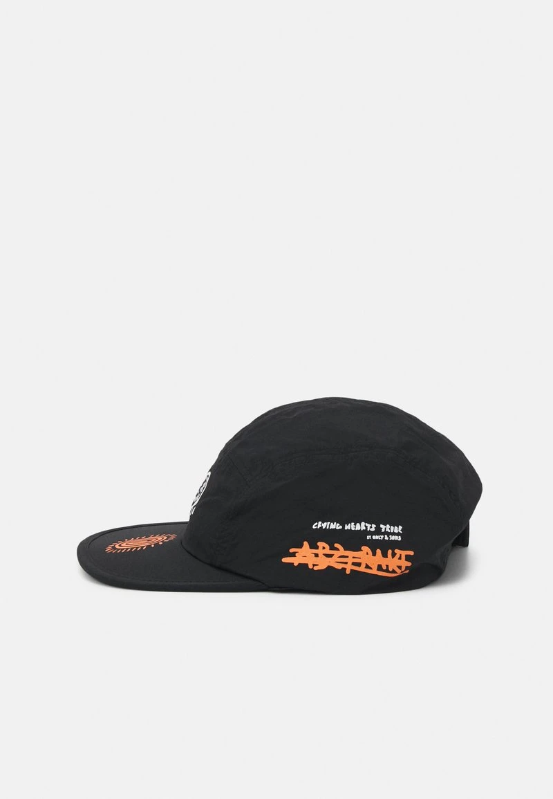 Only & Sons ONSJOEY PRINT 5 PANEL - Cap - Black 3 Only & Sons ONSJOEY PRINT 5 PANEL - Cap - Black – Bild 3
