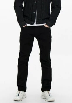 Only & Sons ONSWEFT - Jeans Slim Fit - Schwarz