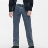 Only & Sons STONED WASHED - Jeans Straight Leg - Blau