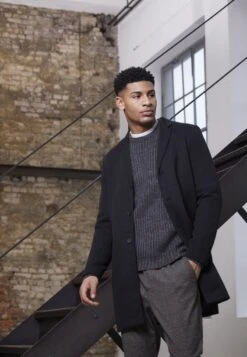 Only & Sons ONSJULIAN KING COAT - Klassischer Mantel - Black