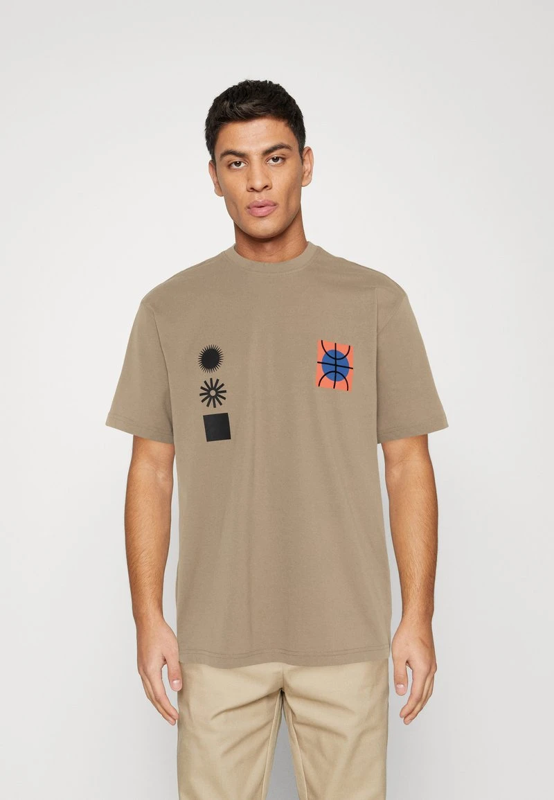 Only & Sons ONSLENNY TEE UNISEX - T-Shirt Print - Chinchilla 1 Only & Sons ONSLENNY TEE UNISEX - T-Shirt Print - Chinchilla