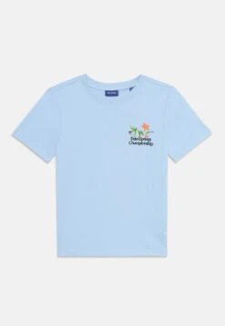 OSJASTON LIFE O NECK - T-Shirt Print - Cerulean