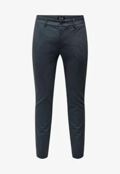 Only & Sons ONSMARK TAP HERRINGBONE - Chino - Dress Blues
