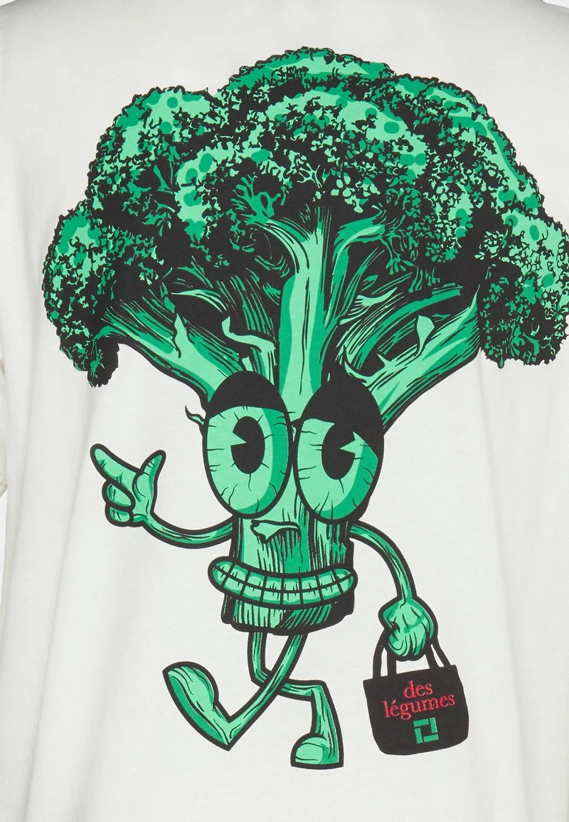 Only & Sons ONSLOGAN VEGGIE TEE UNISEX - T-Shirt Print - Cloud Dancer 3 Only & Sons ONSLOGAN VEGGIE TEE UNISEX - T-Shirt Print - Cloud Dancer – Bild 3