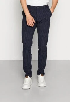 Only & Sons ONSMARK PANT STRIPE - Stoffhose - Night Sky