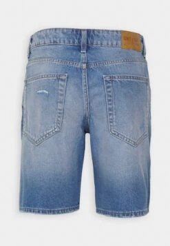 Only & Sons ONSEDGE DESTROY - Jeans Shorts - Medium Blue Denim -Only and Sons Verkäufe 60aa94ae248c4d5eb64460389b10271d