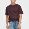 Only & Sons ONSFRED TEE - T-Shirt Basic - Fudge