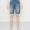 Only & Sons ONSEDGE DESTROY - Jeans Shorts - Medium Blue Denim