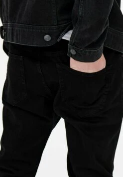 Only & Sons ONSWEFT - Jeans Slim Fit - Schwarz -Only and Sons Verkäufe 63337d6333134f0bab208710188b6b0c