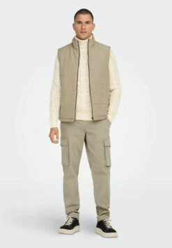 Only & Sons ONSMELVIN LIFE LIGHT - Weste - Chinchilla -Only and Sons Verkäufe 659f76fa212749d48b97dbbb9a5da1c2