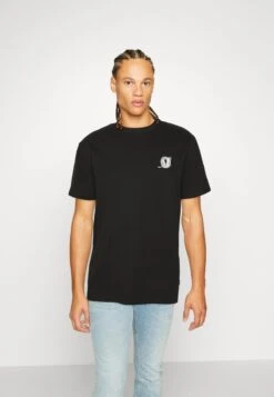 Only & Sons ONSFRANCIS TENNIS CLUB TEE UNISEX - T-Shirt Print - Black