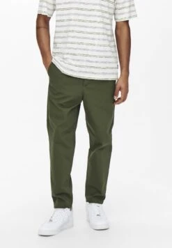 Only & Sons ONSDEW TAPERED - Chino - Olive Night