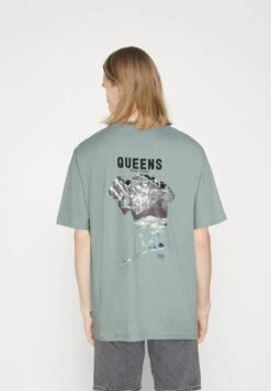 Only & Sons ONSPILOT SUMMER TEE UNISEX - T-Shirt Print - Silver Blue