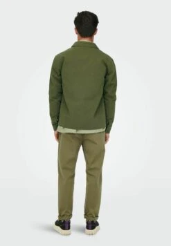 Only & Sons ONSMARVIN JACKET - Leichte Jacke - Olive Night -Only and Sons Verkäufe 69cb3e928be5437688c15553d5f9f0bd
