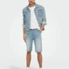 Only & Sons Jeans Shorts - Light Blue Denim