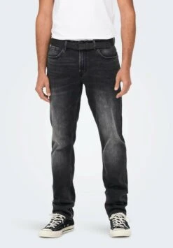 Only & Sons Jeans Straight Leg - Grau