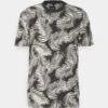 Only & Sons ONSPERRY LIFE LEAF - T-Shirt Print - Dark Navy