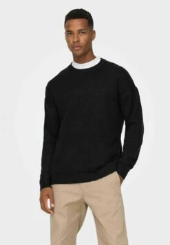 Only & Sons Strickpullover - Black