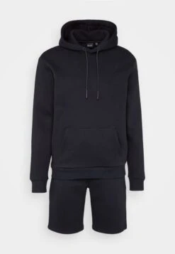 Only & Sons ONSCERES SHORT AND HOOD SET UNISEX - Sweatshirt - Dark Navy -Only and Sons Verkäufe 7865a835a609445eaa8de627e34397b3