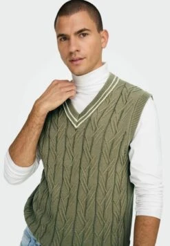 Only & Sons TANKTOP - Strickpullover - Mermaid -Only and Sons Verkäufe 78fcd705963c452a9fede9e5b043d6c4