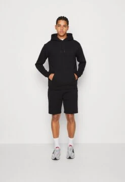 Only & Sons ONSCERES SHORT AND HOOD SET UNISEX - Sweatshirt - Black