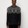 Only & Sons ONSEZ CREW - Strickpullover - Black