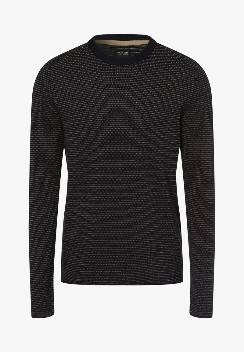 Only & Sons ONSNIGUEL - Strickpullover - Marine 4 Only & Sons ONSNIGUEL - Strickpullover - Marine – Bild 4