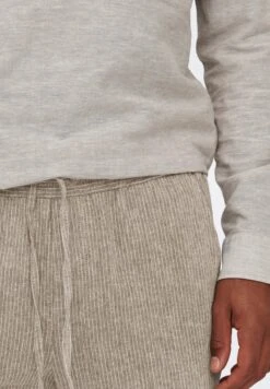 Only & Sons CROPPED LINUS - Jogginghose - Braun -Only and Sons Verkäufe 814a07ade499458789aec86f7b2866cb