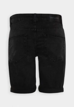 Only & Sons ONSPLY LIFE FOLD UP - Jeans Shorts - Washed Black -Only and Sons Verkäufe 8165564f00ac464a902953bd930aaf7e
