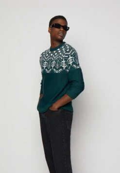 Only & Sons ONSEZ CREW - Strickpullover - Ponderosa Pine -Only and Sons Verkäufe 83e2a5625b3942c7b5bee117c1efd256