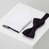 Only & Sons ONSTED BOW TIE SET - Einstecktuch - Black