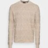 Only & Sons ONSWADE MOCK NECK - Strickpullover - Silver