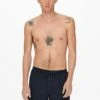 Only & Sons ONSTED LIFE - Badeshorts - Dark Navy