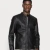 Only & Sons ONSAL - Kunstlederjacke - Black