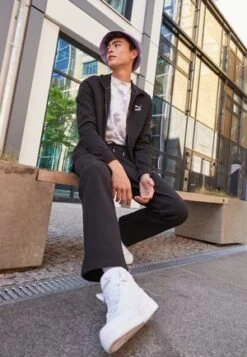 Only & Sons 7/8 LÄNGE CROPPED WIDE LEG - Jogginghose - Schwarz -Only and Sons Verkäufe 86d4c3182920473e8e350683cde508f8