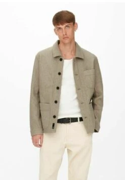 Only & Sons Leichte Jacke - Chinchilla 10 Only & Sons Leichte Jacke - Chinchilla -Only and Sons Verkäufe 8740addb2536498a90365b37751578b1 1