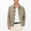 Only & Sons FUNKTIONS - Leichte Jacke - Chinchilla