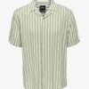 Only & Sons ONSWAYNE LIFE SS NOOS - Hemd - Swamp