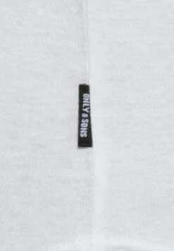 Only & Sons ONSMATT LONGY TEE 5 PACK - T-Shirt Basic - White -Only and Sons Verkäufe 87c16bbf85a34b74a0626c2791ec91f6