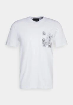 Only & Sons ONSPERRY LIFE REG LEAF TEE 2-PACK - T-Shirt Print - Bright White -Only and Sons Verkäufe 87f5427a8fb74deb938e4d5daebfb338