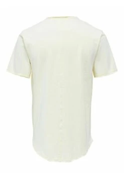Only & Sons RUNDHALS LANGES KURZARM AUS ONSBEN - T-Shirt Basic - Weiß -Only and Sons Verkäufe 881204e5366a4c78a96328e9af367220