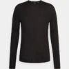 Only & Sons ONSLARSON CREW - Strickpullover - Black