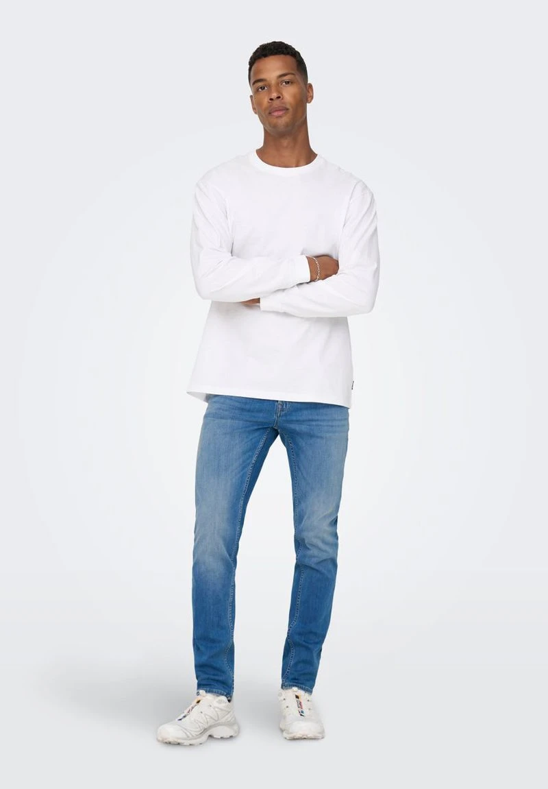 Only & Sons ONSLOOM 4076 - Jeans Slim Fit - Light Blue Denim 2 Only & Sons ONSLOOM 4076 - Jeans Slim Fit - Light Blue Denim – Bild 2