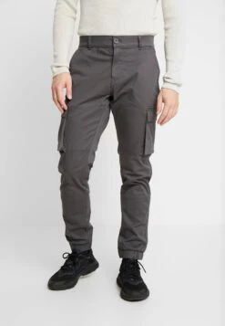 Only & Sons ONSCAM STAGE CUFF - Cargohose - Grey Pinstripe