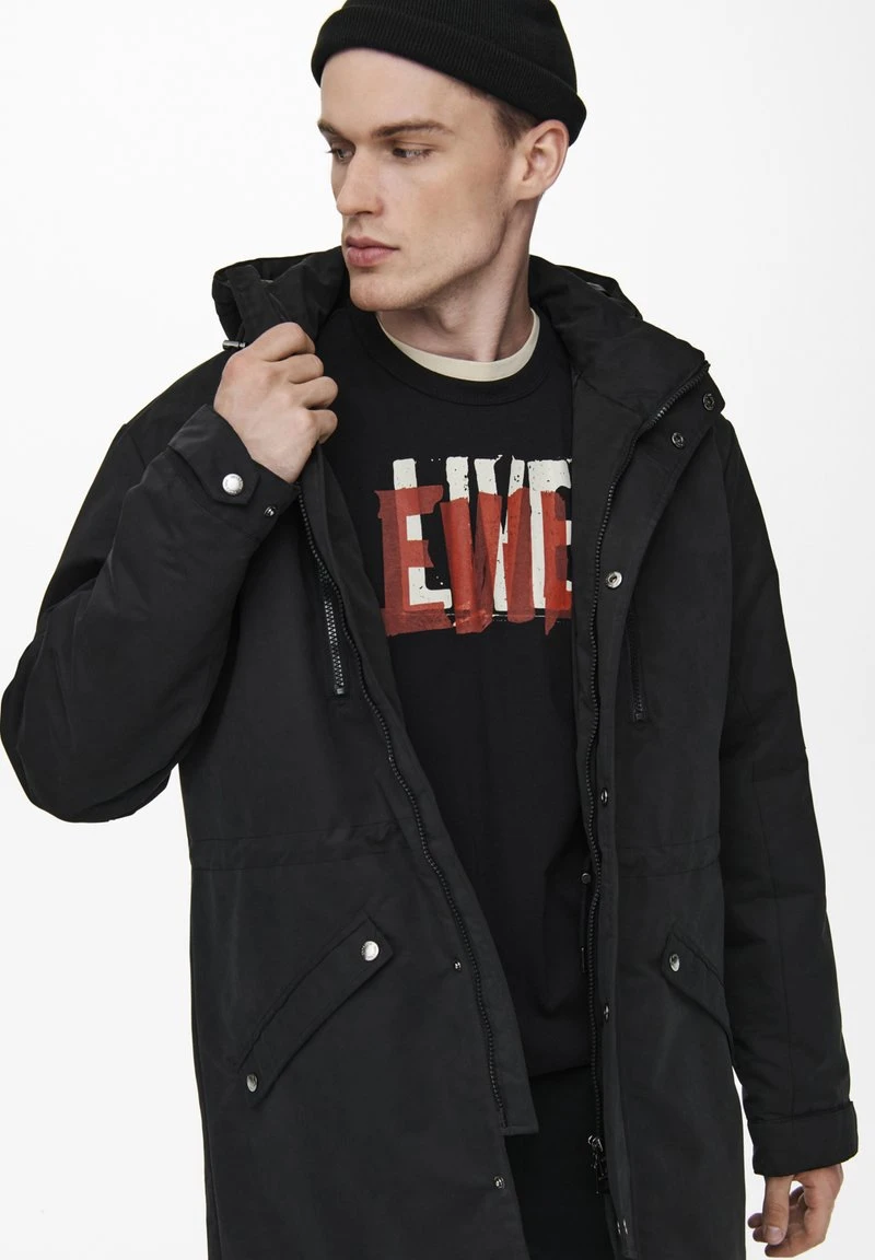 Only & Sons ONSKLAUS WINTER - Parka - Black 6 Only & Sons ONSKLAUS WINTER - Parka - Black – Bild 6