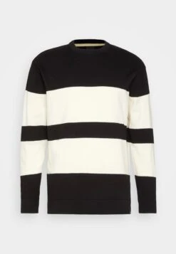 Only & Sons ONSCOBY BLOCK CREW - Strickpullover - Black -Only and Sons Verkäufe 8e8c5bbacf5c45f6938b08a8b4abceea