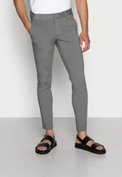 Only & Sons ONSMARK PANT - Stoffhose - Medium Grey Melange
